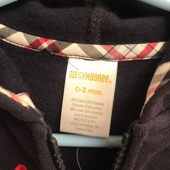 Gymboree zip up hoodie - Picture 2 of 4